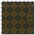 Baldosas porche relieve profundo WPC 30x30 cm 1 m² teca 11