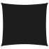 Toldo de vela cuadrado tela Oxford negro 4,5x4,5