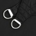 Toldo de vela cuadrado tela Oxford negro 4,5x4,5