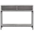 Mesa consola madera de ingeniería gris Sonoma 100x30,5x75
