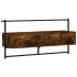 Mueble de TV de pared roble ahumado 100,5x30x51