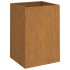 Jardinera de acero corten 52x48x75