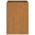 Jardinera de acero corten 52x48x75