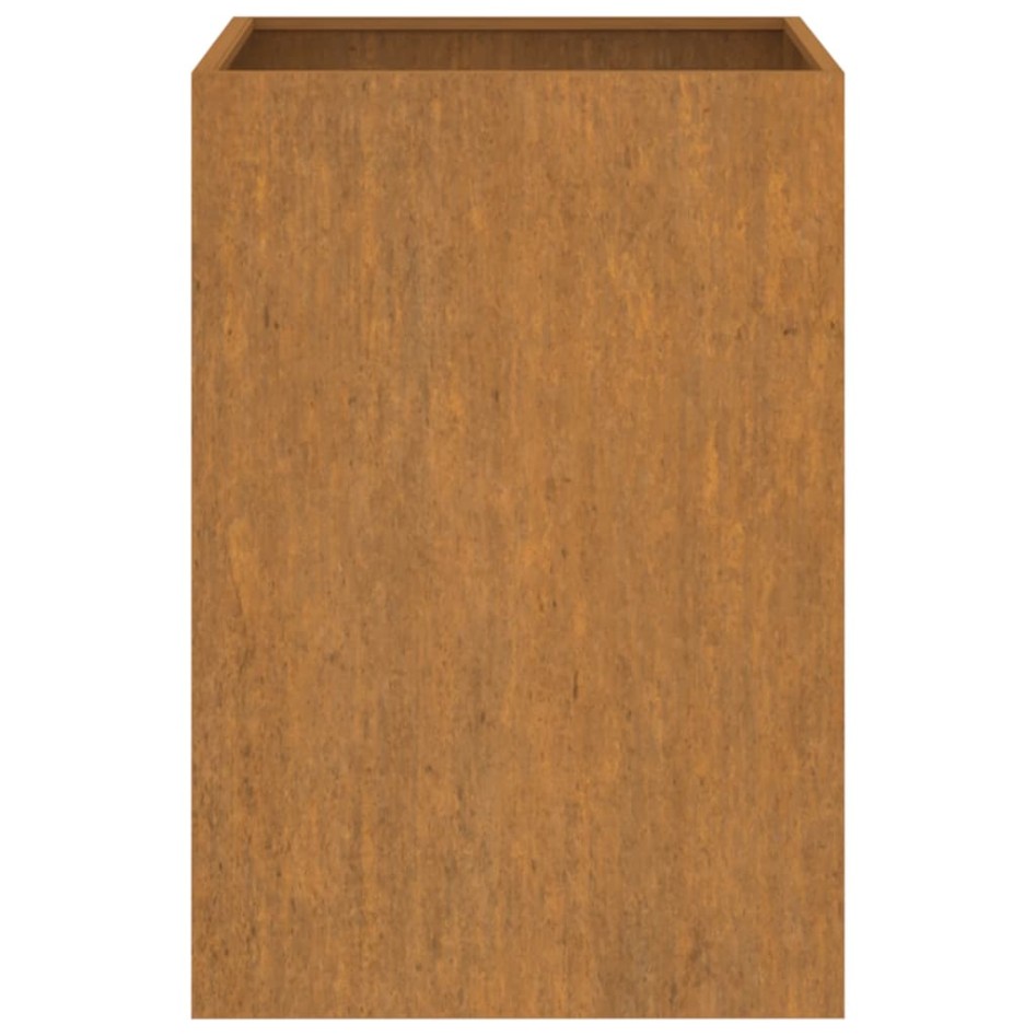 Jardinera de acero corten 52x48x75