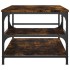 Mesa de centro madera de ingeniería roble ahumado 90x49x40