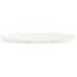 Tablero de mesa redondo madera maciza de pino blanco Ø70x3
