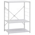 Armario de microondas madera ingeniería blanco 60x39,6x79,5