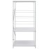 Armario de microondas madera ingeniería blanco 60x39,6x79,5