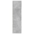 Mueble de TV madera contrachapada gris hormigón 30,5x30x110