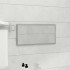 Set de muebles de baño 2 pzas madera contrachapada gris