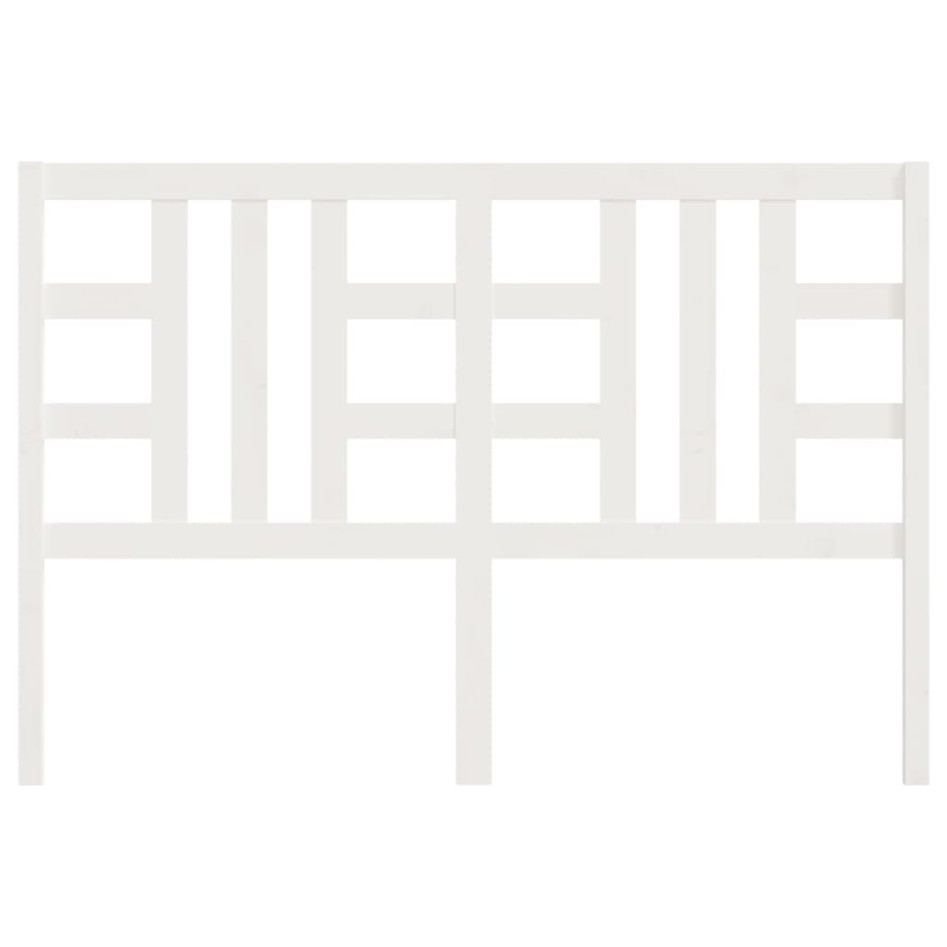 Cabecero de cama madera maciza de pino blanco 156x4x100