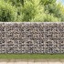 Muro de gaviones con cubiertas acero galvanizado 60x50x100