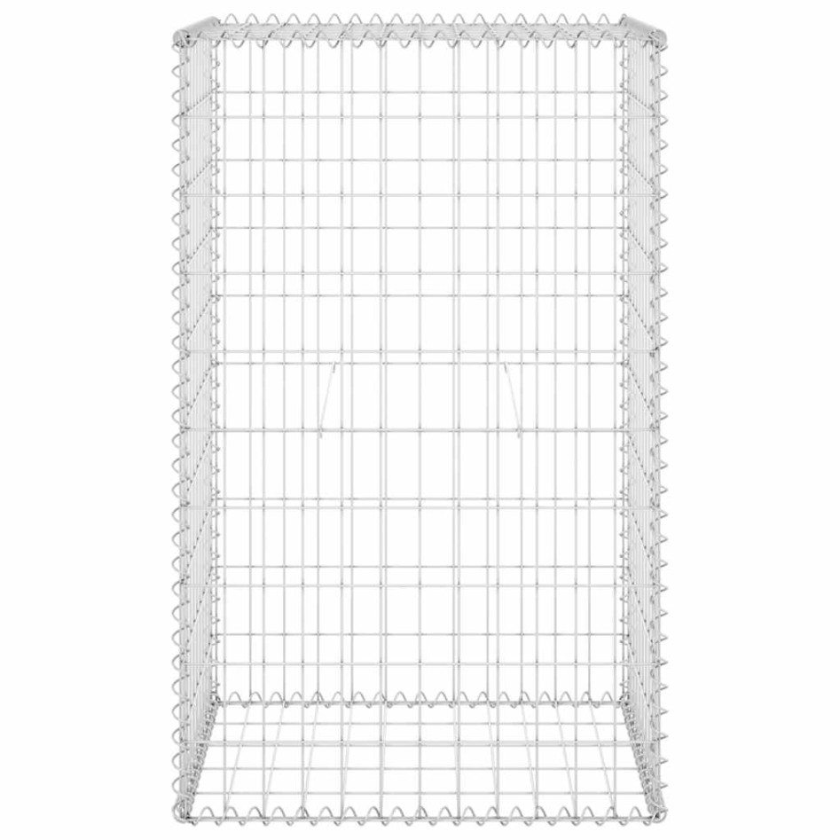 Muro de gaviones con cubiertas acero galvanizado 60x50x100