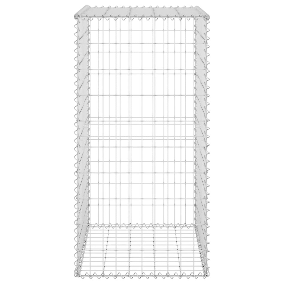 Muro de gaviones con cubiertas acero galvanizado 60x50x100