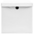 Cajas de almacenaje con tapas 10 uds tela blanco 32x32x32