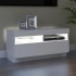 Mueble para TV con luces LED blanco 80x35x40