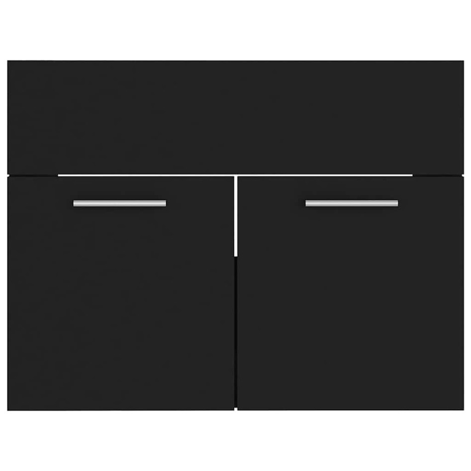 Conjunto de muebles de baño 2 pzas madera contrachapada