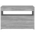 Mueble de TV con luces LED gris Sonoma 60x35x40