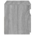 Mueble de TV con luces LED gris Sonoma 60x35x40