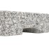 Base de sombrilla de granito rectangular 25