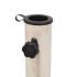 Base de sombrilla de granito rectangular 25