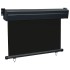 Toldo lateral de balcón negro 105x250