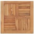 Superficie de mesa de madera maciza de teca 60x60x2,5