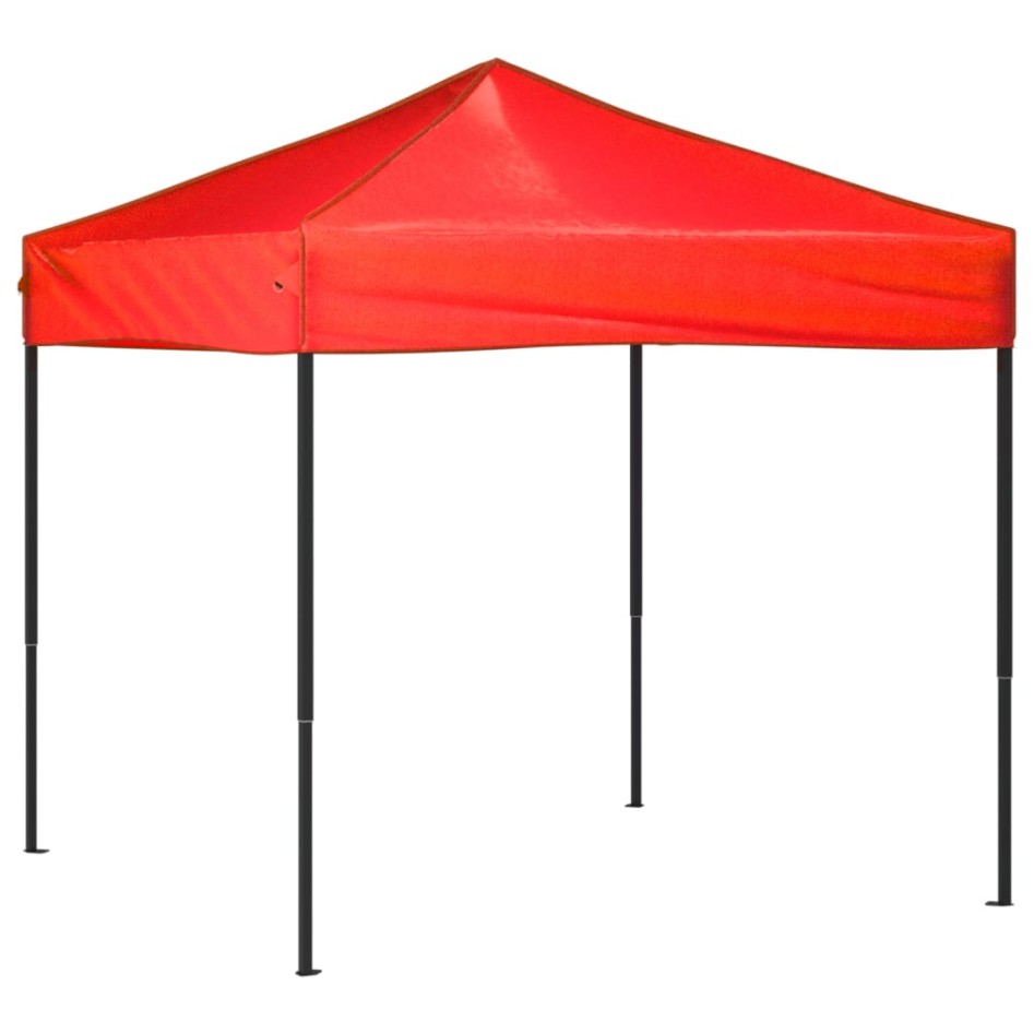Carpa para fiestas plegable rojo 2x2