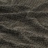 Manta de algodón gris antracita/marrón 220x250