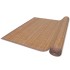 Alfombra de bambú color natural 160x230