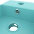 Lavabo con rebosadero cerámica verde