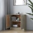 Armario libros madera contrachapada color roble 82,5x30,5x80