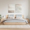 Mesitas de noche 2 uds madera maciza de pino 40x30,5x40 cm