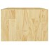 Mesa de centro de madera maciza de pino 75x50x33,5
