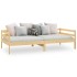 Sofá cama sin colchón madera maciza de pino 90x200