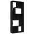 Estantería librería madera contrachapada negro 67x24x161