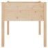 Jardinera de madera maciza de pino 70x70x70