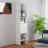 Estantería madera contrachapada blanco brillante 40x35x180