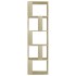 Estantería madera contrachapada color roble Sonoma 45x24x159