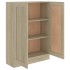 Estantería madera contrachapada color roble 82,5x30,5x115