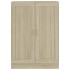 Estantería madera contrachapada color roble 82,5x30,5x115