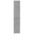 Estantería de madera contrachapada gris hormigón 40x35x180
