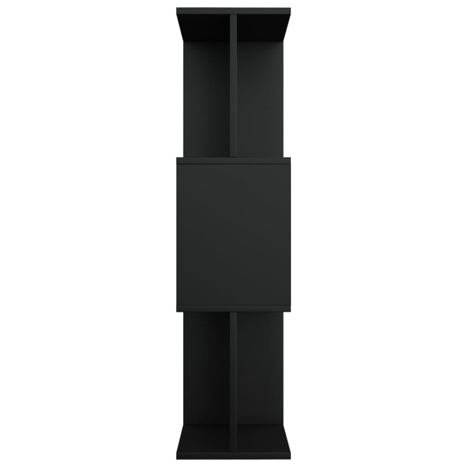 Estantería/divisor madera contrachapada negro 80x24x96