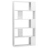 Estantería/divisor de espacios blanco brillante 80x24x159