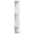 Estantería/divisor de espacios blanco brillante 80x24x159
