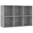 Estantería/Aparador madera ingeniería gris hormigón 66x30x98