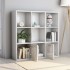 Estantería madera contrachapada blanco brillante 98x30x98