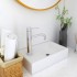 Lavabo SMC blanco 400x220x90