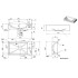 Lavabo SMC blanco 400x220x90