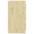 Mesita de noche madera maciza de pino 60x36x64